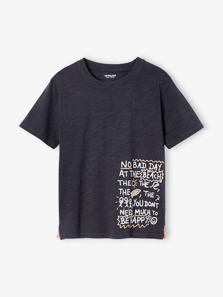 Jungen T-Shirt, Surfer-Schriftzug - grau - 2