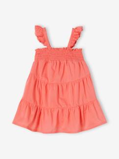 Babymode-Mädchen Baby Kleid mit Stufenvolants