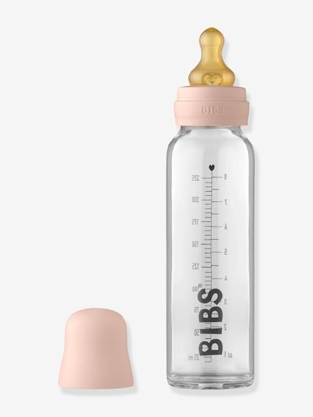 Babyflasche aus Glas BIBS, 225 ml - rosa - 3