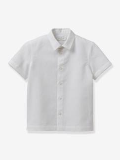 Jungenkleidung-Hemden-Festliches Jungen Hemd mit kurzen Ärmeln CYRILLUS