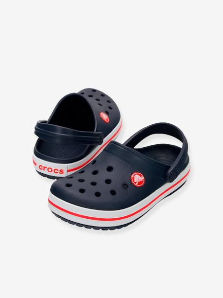 Baby Clogs CROCBAND CLOG T CROCS - hellblau+marine+rosa+rot - 7