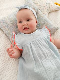 Mädchen Baby Kleid & Haarband -  - [numero-image]