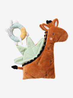 Spielzeug-Baby-Baby Activity-Buch TANSANIA, Giraffe