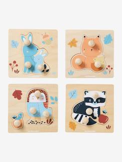 Spielzeug-4er-Set Baby Puzzles WALDFREUNDE aus Holz FSC®