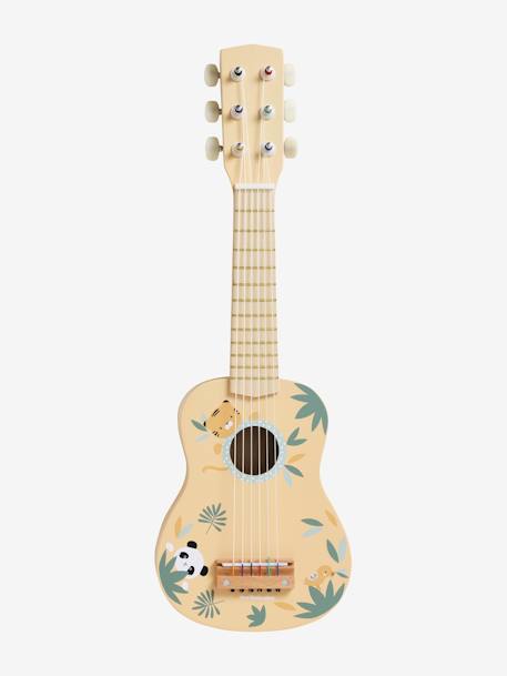 Holz-Gitarre für Kleinkinder FSC® - hellbeige/pandafreunde - 1