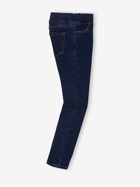 Mädchen Jeggings BASIC Oeko-Tex - blue stone+double stone+grau+jeansblau - 7