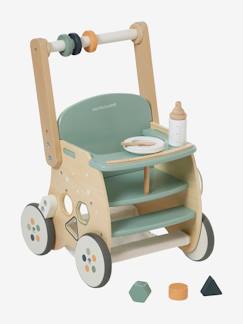 Spielzeug-Lauflernwagen mit Puppensitz, Holz FSC®