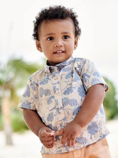 Baby Hemd mit kurzen Ärmeln -  - [numero-image]