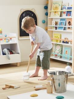 Spielzeug-Spielküchen, Tipis & Kostüme -Haus, Heimwerken und Berufe-Kinder Putz-Set aus Holz FSC®