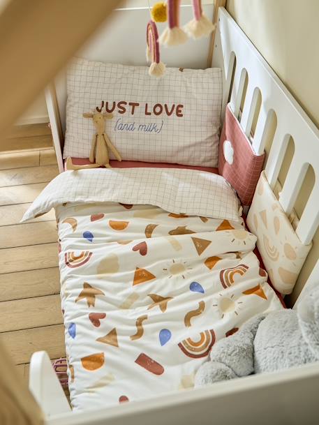 Baby Bettbezug ohne Kissenbezug HAPPY SKY, Bio-Baumwolle - mehrfarbig - 3