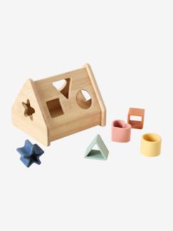 Spielzeug-Baby-Tasten & Greifen-Dreieckiges Baby Steckspiel