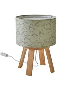 Dekoration & Bettwäsche-Dekoration-Lampen-Nachttischlampen-Kinderzimmer Nachttischlampe KLEINER DINO aus Holz