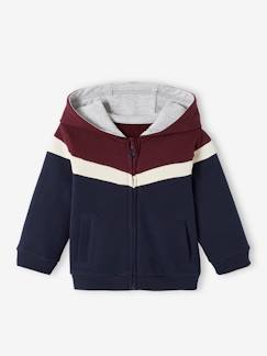 Babymode-Pullover, Strickjacken & Sweatshirts-Strickjacken-Jungen Baby Kapuzensweatjacke Oeko-Tex