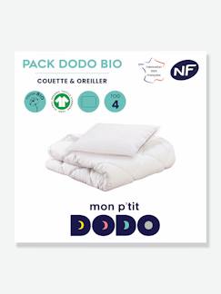 Kinderzimmer-Bettwaren-Kopfkissen-Bio-Kollektion: Leichte Kinder Bettdecke & Kopfkissen Mon P'tit DODO