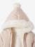 Baby Winter-Overall aus Flanell mit Recycling-Polyester - beige golden - 3