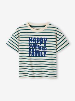 Maedchenkleidung-Capsule Collection: Kinder T-Shirt HAPPY SUMMER FAMILY