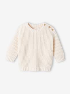 Babymode-Pullover, Strickjacken & Sweatshirts-Pullover-Baby Strickpullover Oeko-Tex