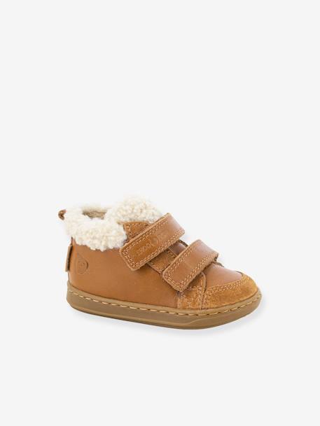 Warme Baby Sneakers Bouba Scratch Wool F SHOO POM - camel - 1