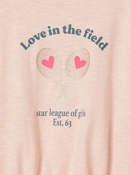 Mädchen Sport-Shirt - pudrig rosa - 3