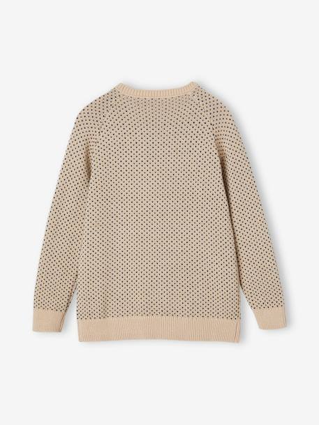 Jungen Strickpullover Oeko-Tex - wollweiß - 2