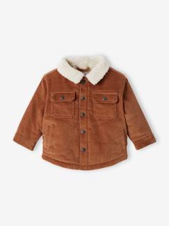 Warme Baby Cordjacke mit Recycling-Polyester -  - [numero-image]