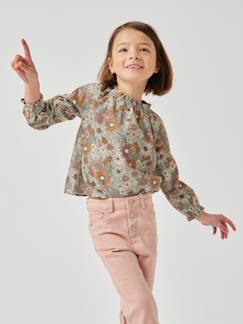 Maedchenkleidung-Mädchen Bluse aus Feincord
