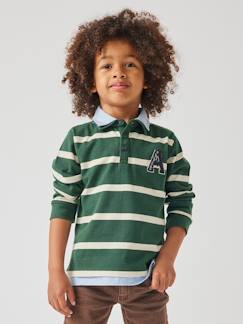 Jungenkleidung-Shirts, Poloshirts & Rollkragenpullover-Poloshirts-Jungen Poloshirt mit Lageneffekt