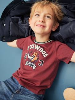 Jungenkleidung-Shirts, Poloshirts & Rollkragenpullover-Shirts-Jungen T-Shirt, Fuchs