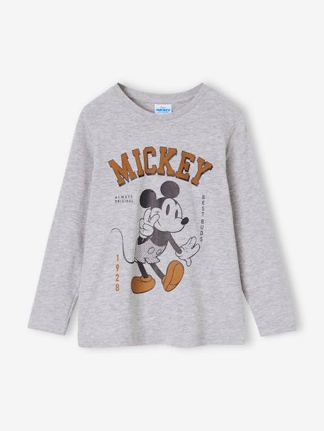 Kinder Shirt Disney MICKY MAUS - grau meliert - 1
