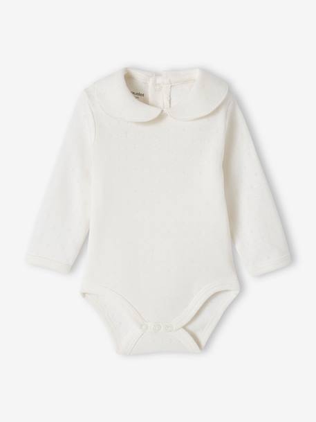 2er-Pack Mädchen Baby Bodys, lange Ärmel Oeko-Tex - altrosa - 2