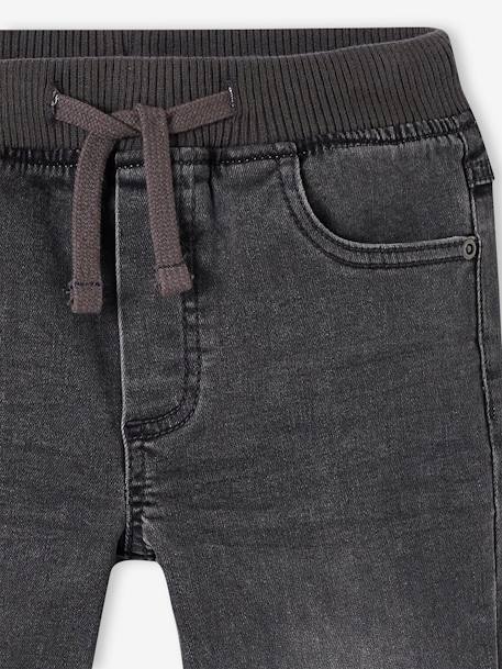Die UNVERWÜSTLICHE, robuste Jungen Jeans mit Dehnbund WATERLESS - blue stone+grauer denim - 7