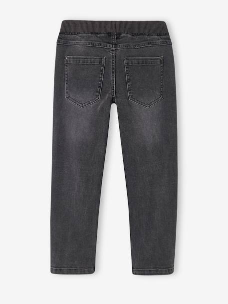 Die UNVERWÜSTLICHE, robuste Jungen Jeans mit Dehnbund WATERLESS - blue stone+grauer denim - 6