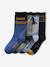 4er-Pack Jungen Socken, Weltall Oeko-Tex - blau - 1