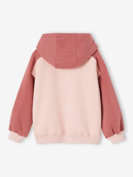 Mädchen Kapuzensweatshirt - pudrig rosa - 2