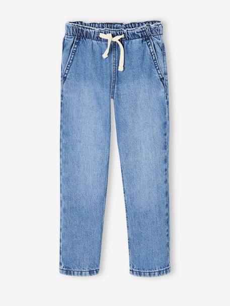Weite Jungen Jeans mit Schlupfbund Oeko-Tex - bleached+blue stone+grauer denim - 9
