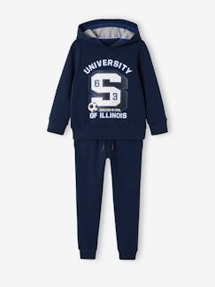 Jungenkleidung-Sets-Jungen Sport-Set: Kapuzensweatshirt & Jogginghose