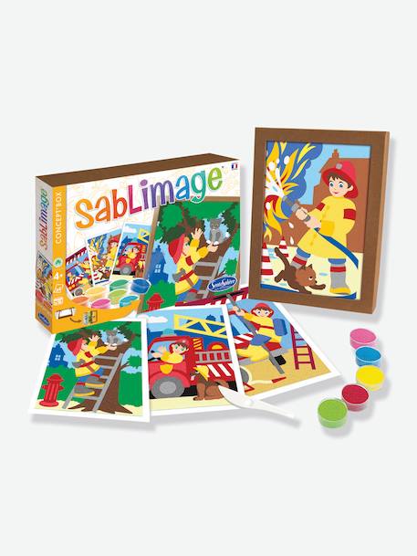 Kinder Mal-Set Sablimage Concept Box SENTOSPHERE - rosa+rot+weiß - 2