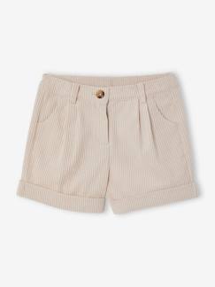 Maedchenkleidung-Shorts & Bermudas-Mädchen Shorts aus Cord