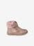 Warme Baby Klett-Sneakers - rosa nude - 2