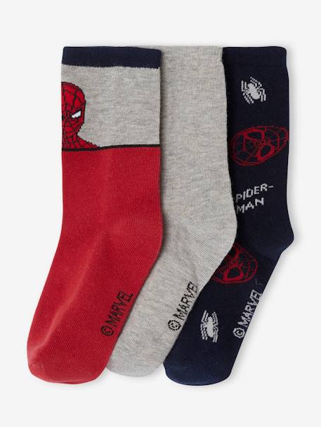 3er-Pack Kinder Socken MARVEL SPIDERMAN - rot - 1