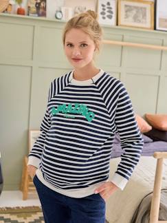 Umstandsmode-Sweatshirt für Schwangerschaft & Stillzeit