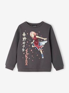Maedchenkleidung-Pullover, Strickjacken & Sweatshirts-Kinder Sweatshirt NARUTO SAKURA