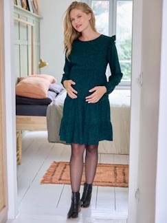 Umstandsmode-Umstandskleider-Volantkleid für Schwangerschaft & Stillzeit