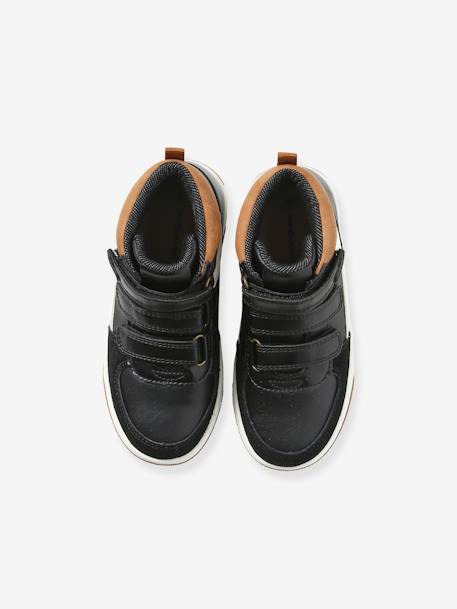 Kinder High-Sneakers, Klettverschluss - schwarz - 4
