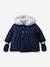 Baby Steppjacke CYRILLUS mit Recycling-Wattierung - marine - 1