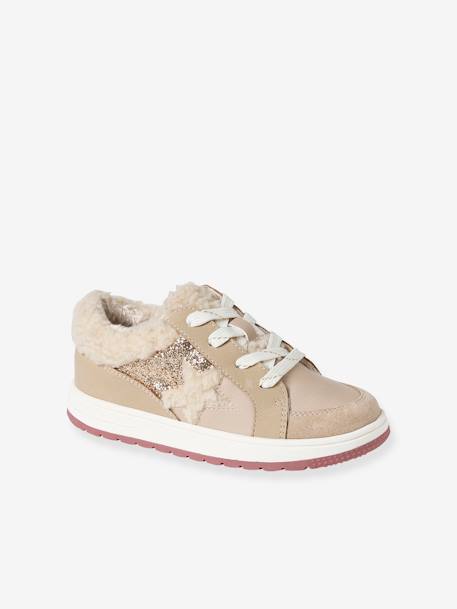 Mädchen Sneakers mit Warmfutter - beige - 1