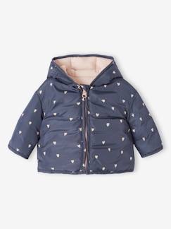 Wendbare Baby Steppjacke mit Recycling-Polyester -  - [numero-image]
