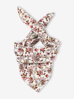 Maedchenkleidung-Accessoires-Mützen, Schals & Handschuhe-Mädchen Baby Halstuch mit Blumen