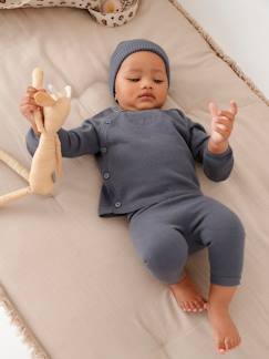 Babymode-Baby Strick-Set: Cardigan, Leggings & Mütze Oeko-Tex