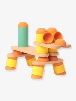 Spielzeug-Miniwelten, Konstruktion & Fahrzeuge-Kinder Baustein-Set STIX OPPI, 60 Teile